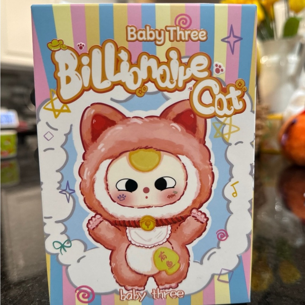 Adorable Cat Figure in Pink Outfit